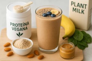 Inicio 5 Proteína Vegana en Polvo Tu Aliado para Ganar Músculo de Forma Sostenible